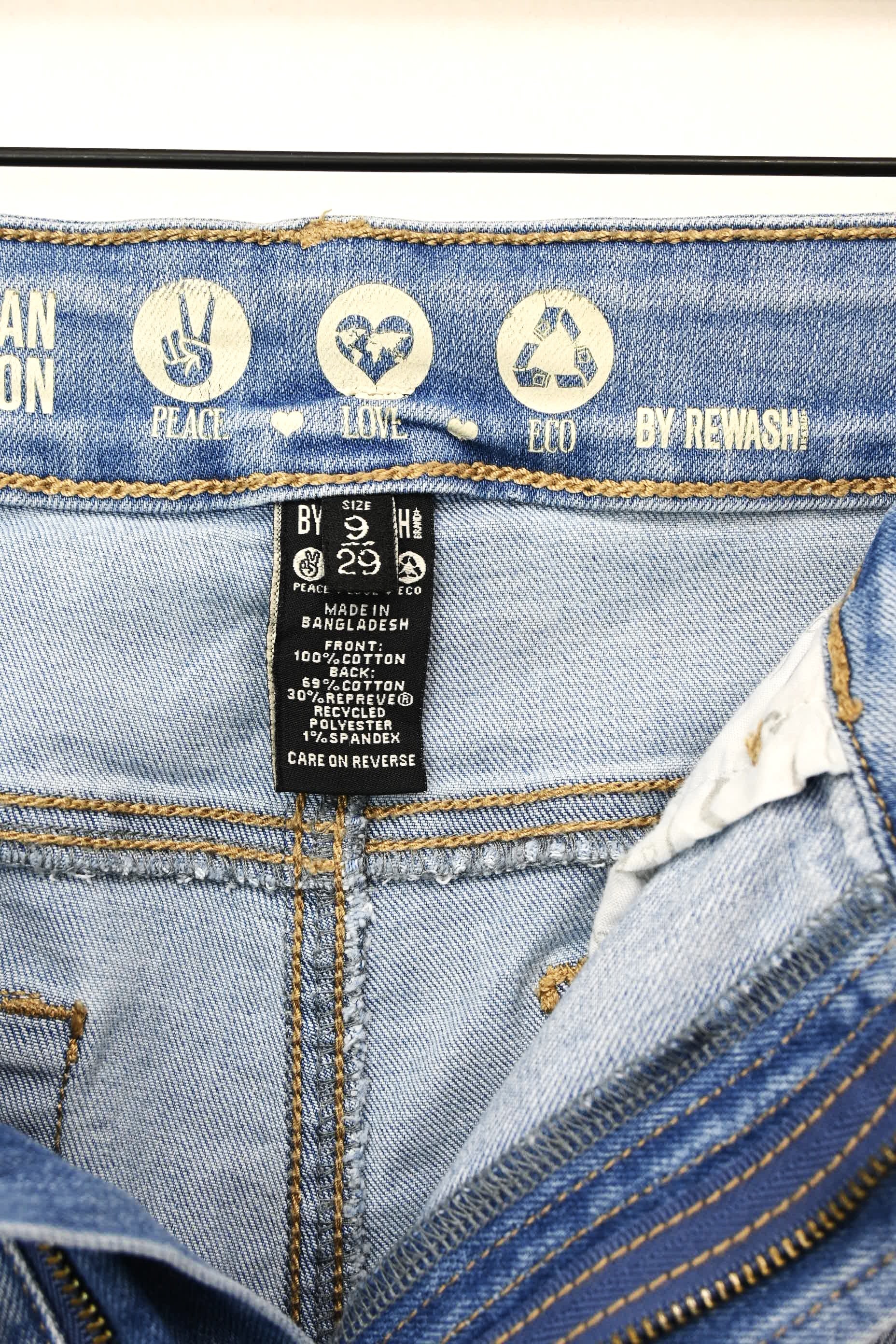 High Rise Dad Jean Vintage Reunion By Rewash Brand⚡️