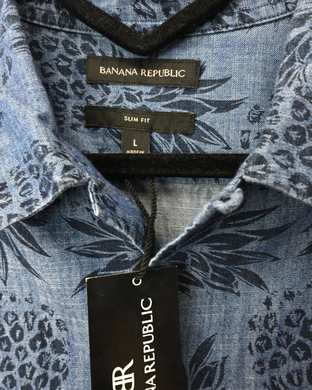 Camisa hawaiana Slim Fit Banana Republic ⚡️