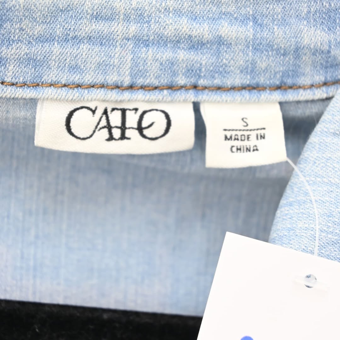 Chamarra Denim Cato ⚡