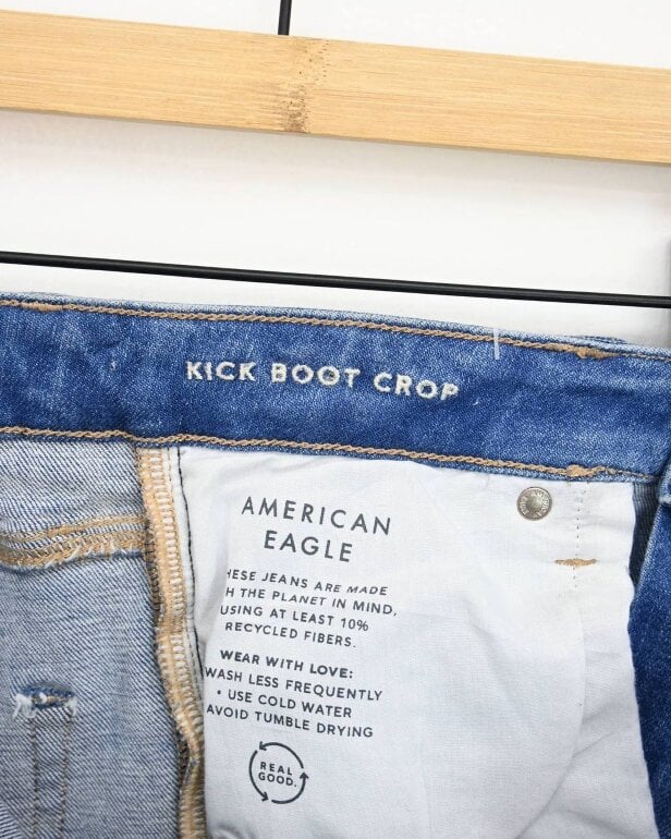 Kick Boot Crop American Eagle