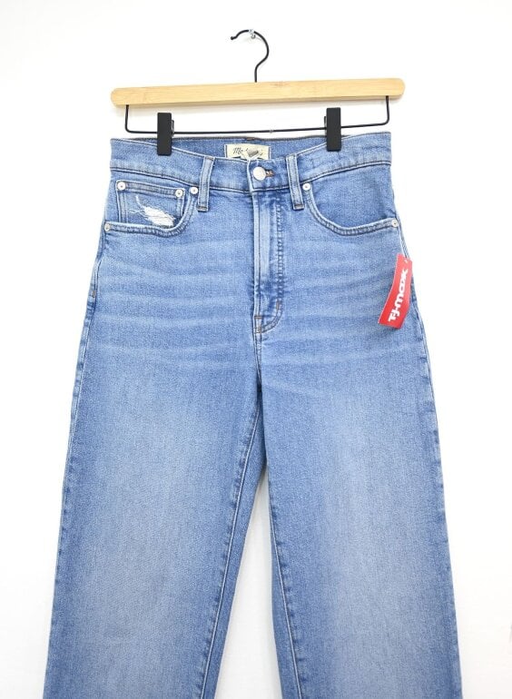 The Perfect Vintage Straight Crop Jean Madewell